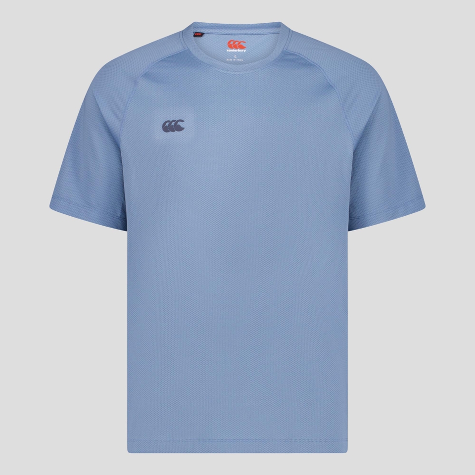 MENS TEMPO+ TRAINING T-SHIRT BLUE