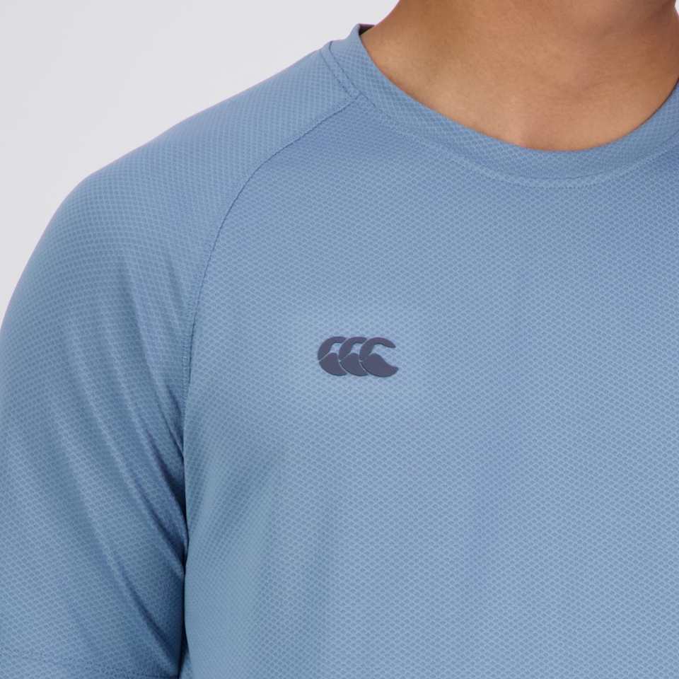 MENS TEMPO+ TRAINING T-SHIRT BLUE