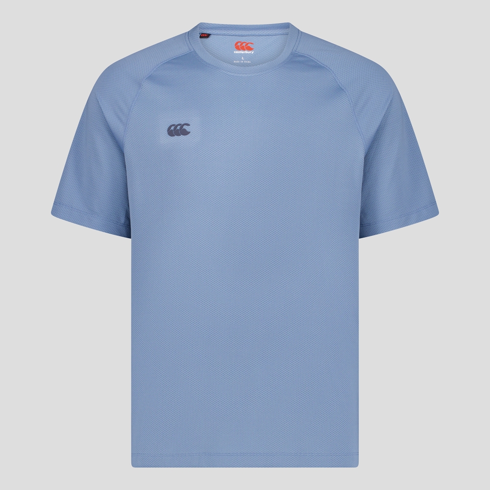 MENS TEMPO+ TRAINING T-SHIRT BLUE