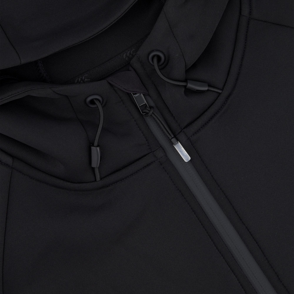 MENS EVEREST FULL ZIP HOODIE BLACK