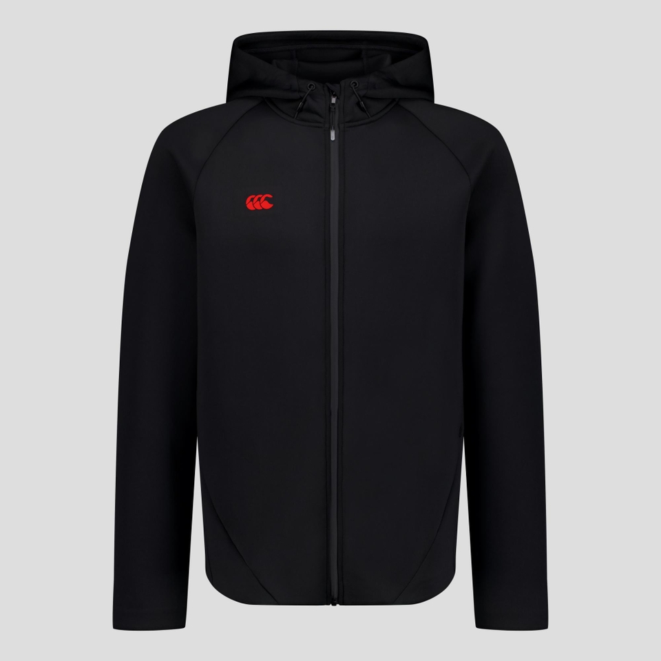 MENS EVEREST FULL ZIP HOODIE BLACK