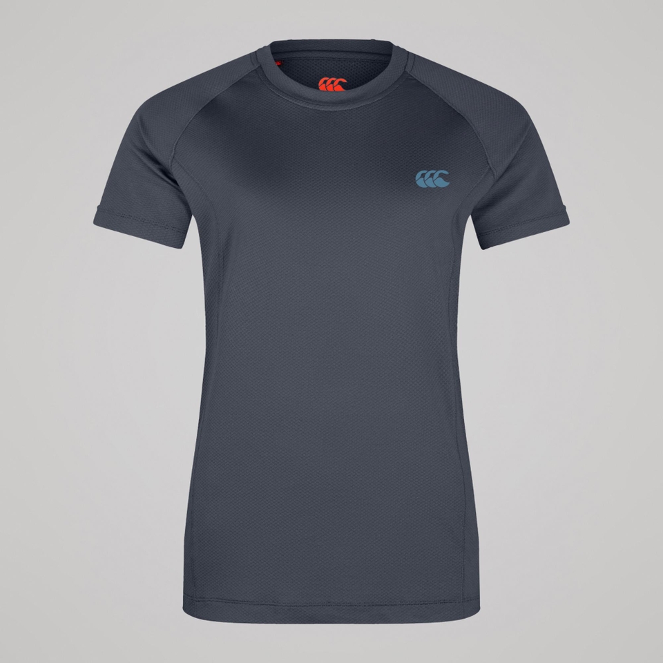 WOMENS TEMPO+ TRAINING T-SHIRT INDIA INK