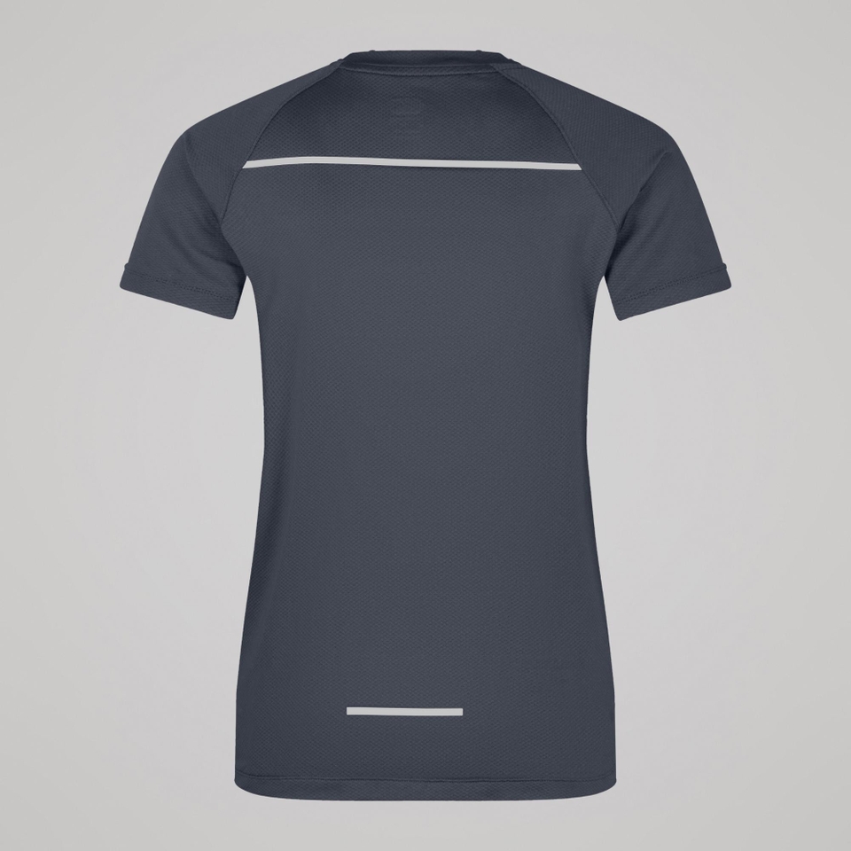 WOMENS TEMPO+ TRAINING T-SHIRT INDIA INK
