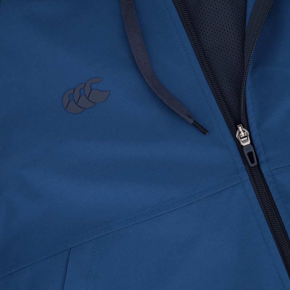 WOMENS TEMPO+ HOODED JACKET INDIA INK