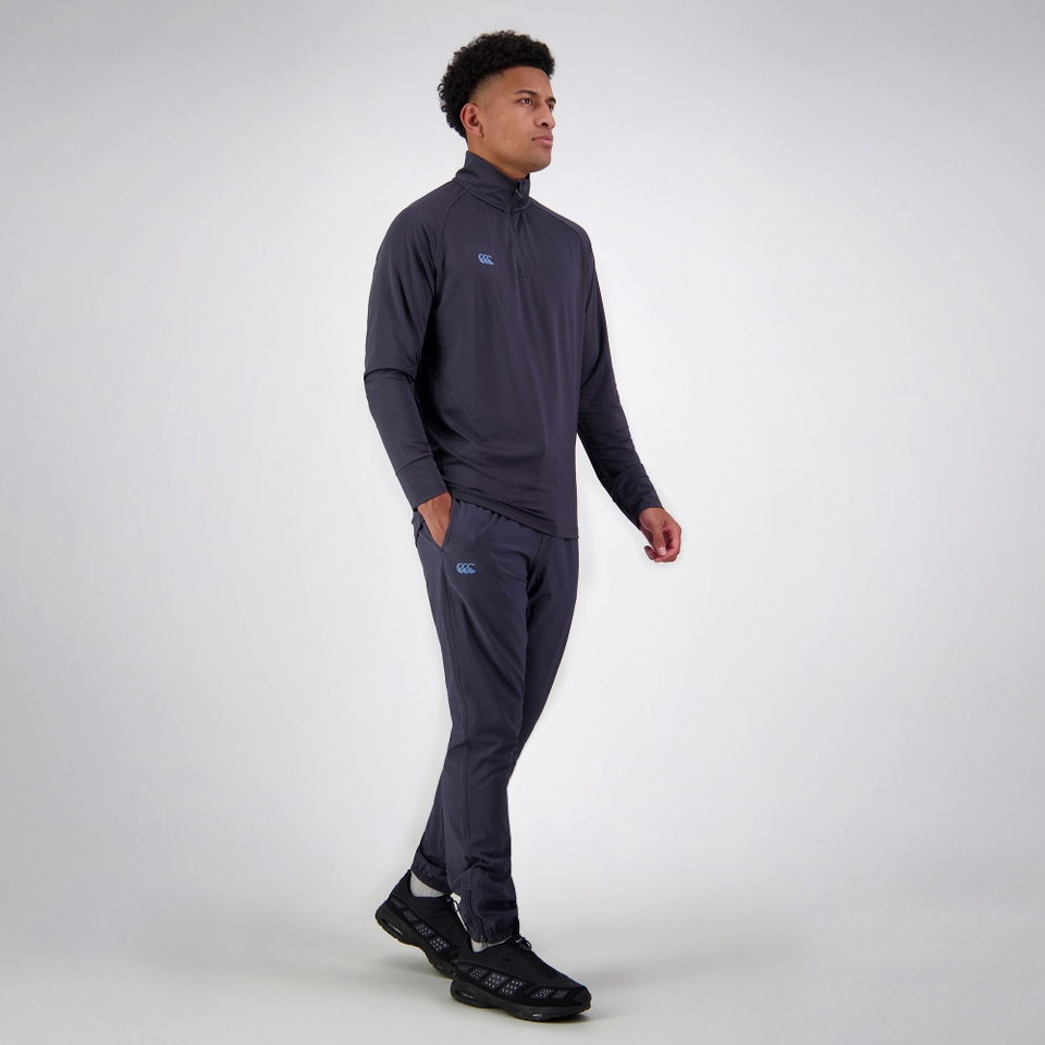 MENS TEMPO+ QUARTER ZIP TRAINING TOP INDIA INK