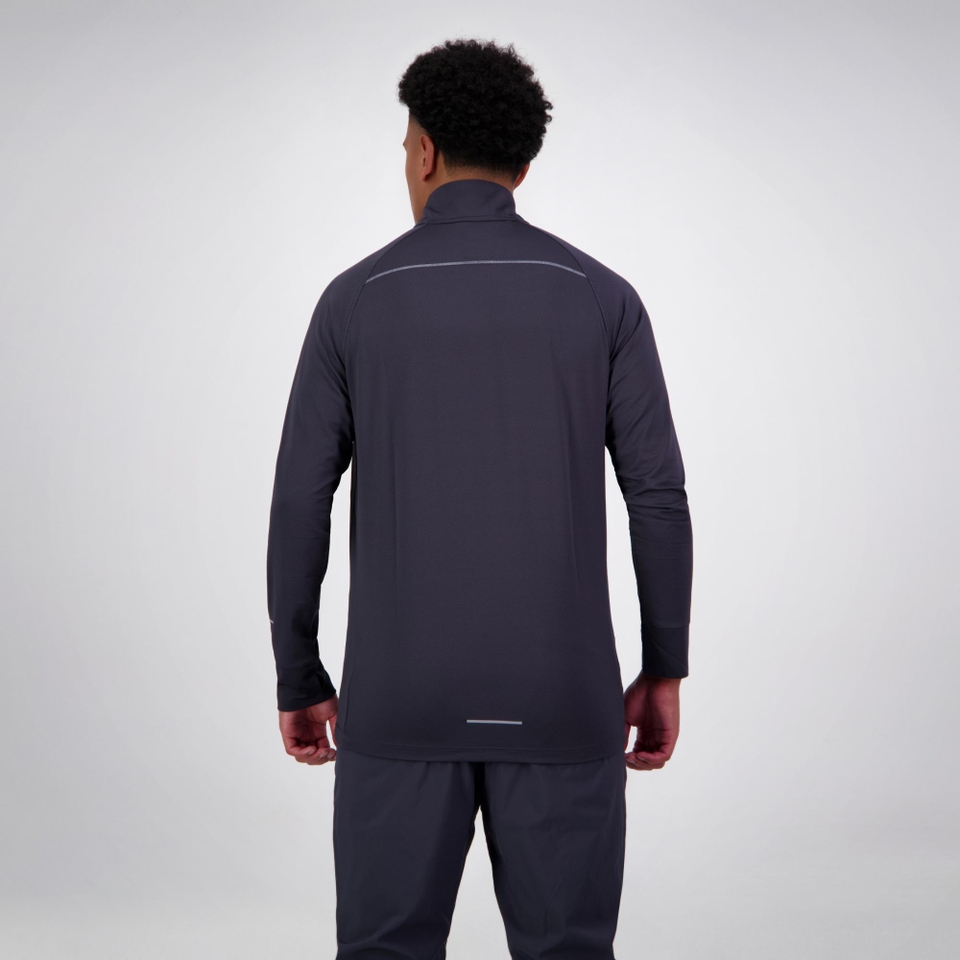 MENS TEMPO+ QUARTER ZIP TRAINING TOP INDIA INK
