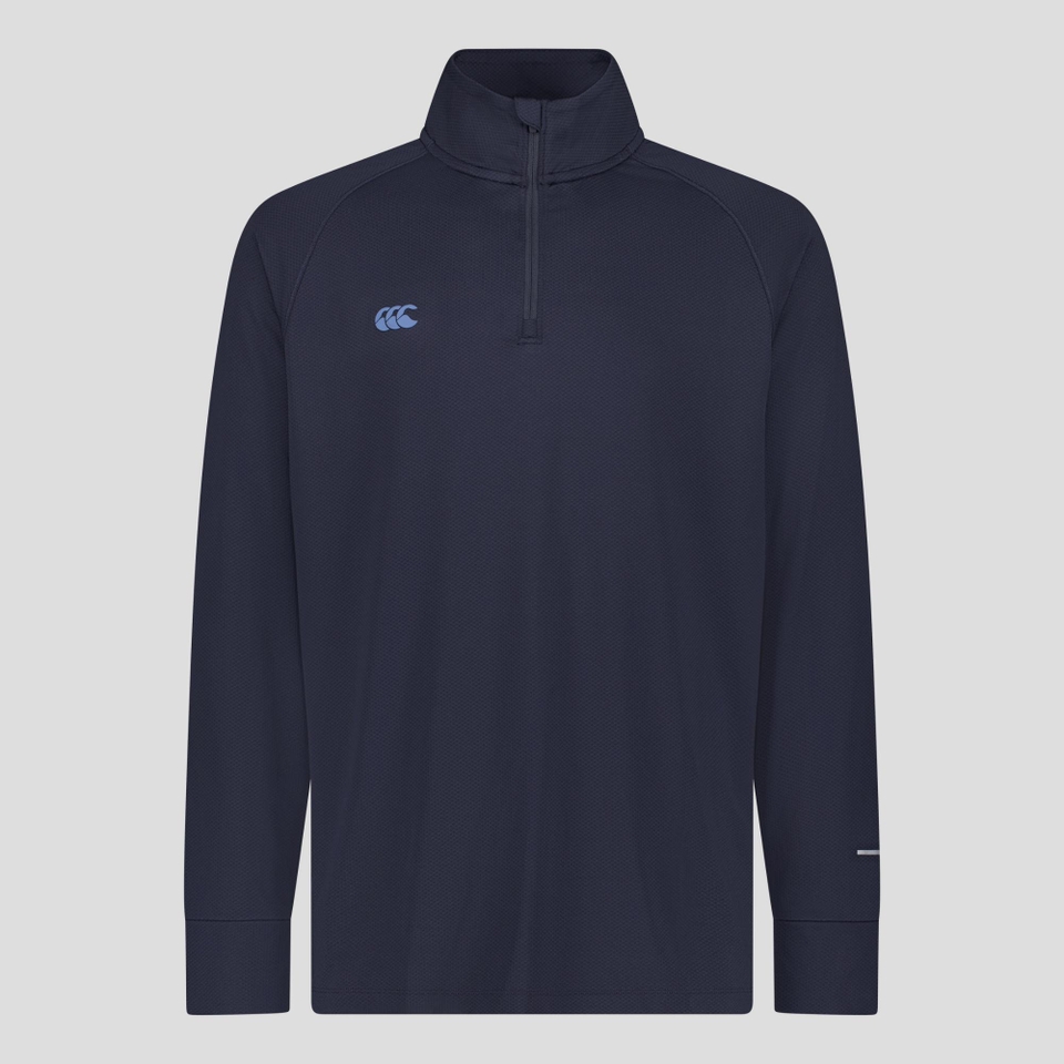 MENS TEMPO+ QUARTER ZIP TRAINING TOP INDIA INK