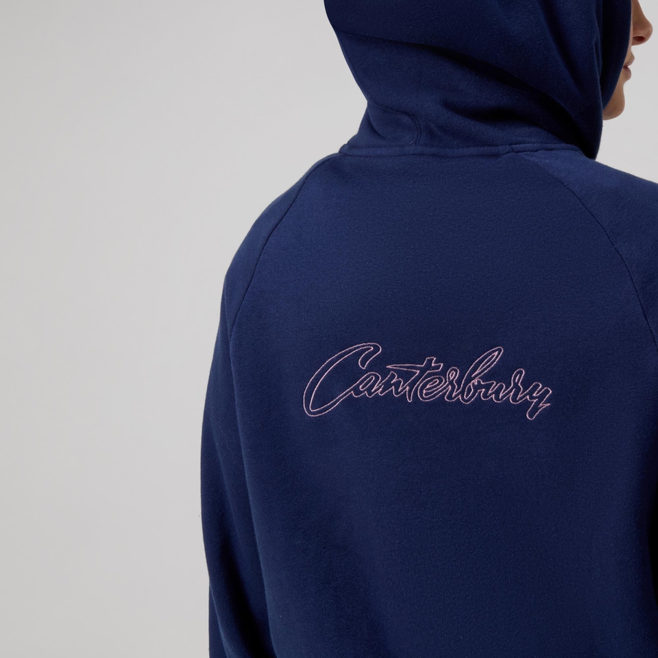 WOMENS SCENE-SET HOODIE NAVY