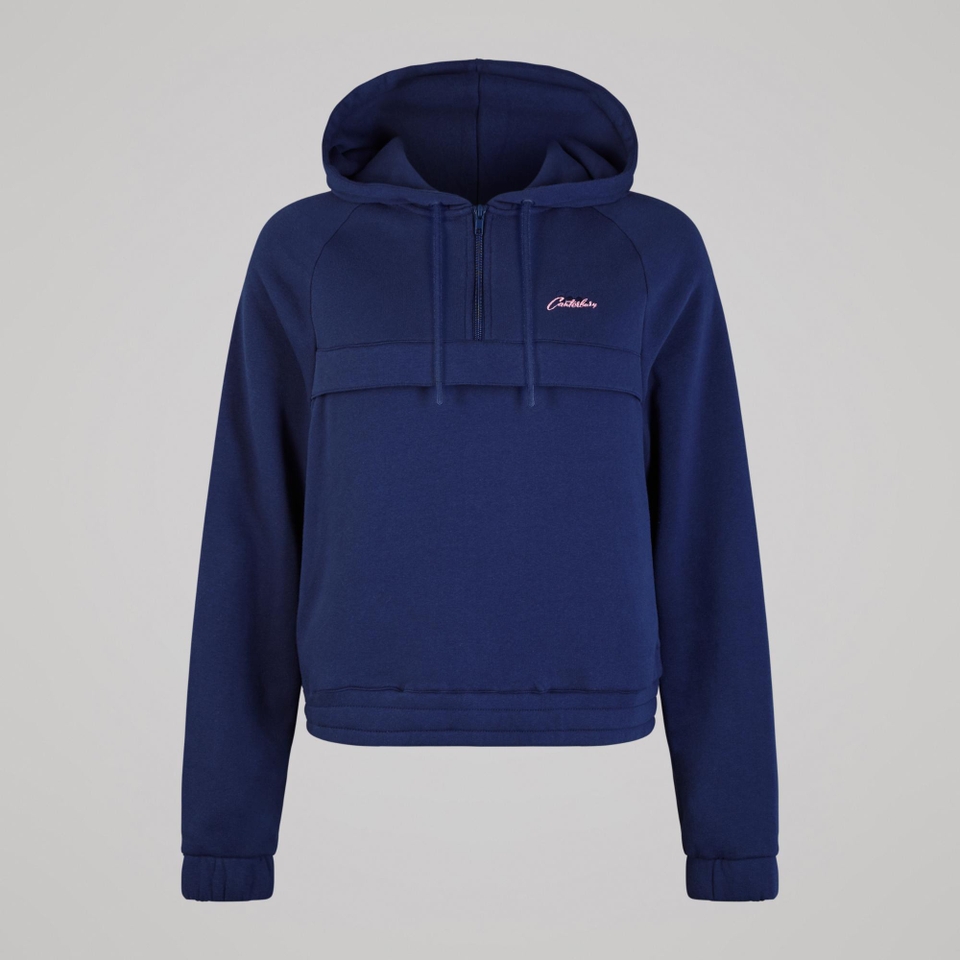 WOMENS SCENE-SET HOODIE NAVY