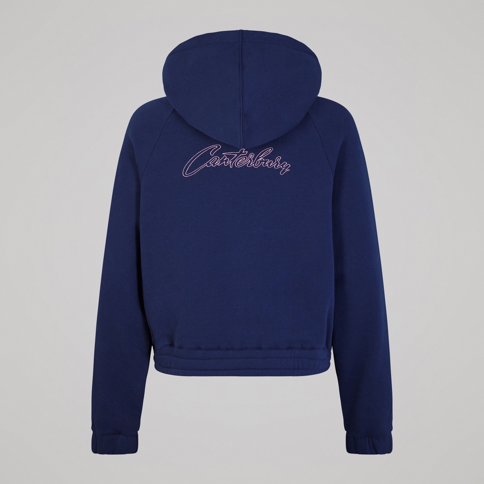 WOMENS SCENE-SET HOODIE NAVY - 8