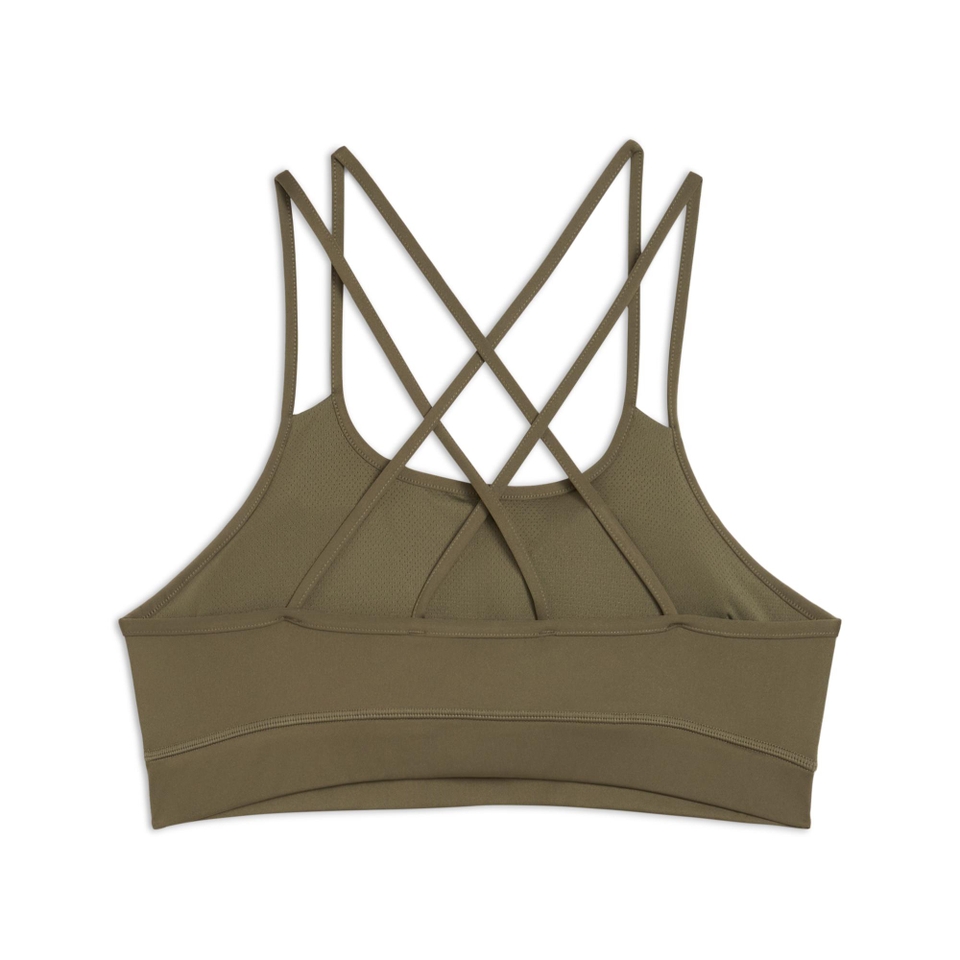 W PUMA x HYROX MOVE STRAPPY BRA - Green