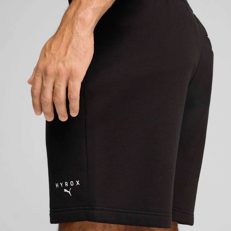 UNISEX PUMA x HYROX SWEAT SHORT - Black