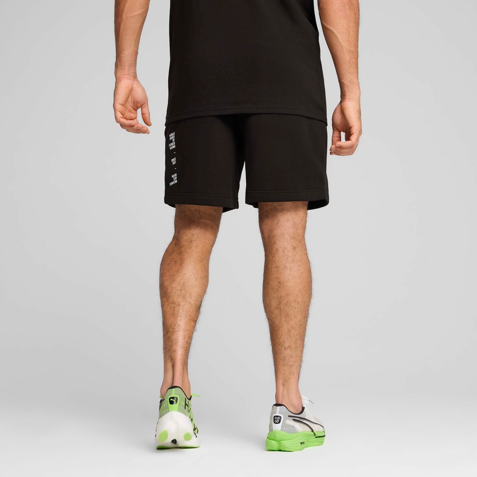 UNISEX PUMA x HYROX SWEAT SHORT - Black