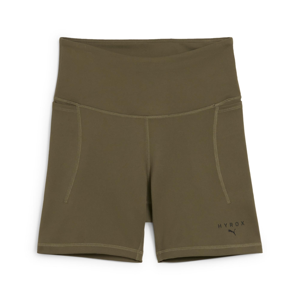 W PUMA x HYROX Cloudspun 3" Short Tight - Green