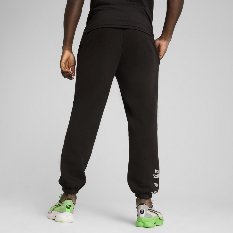 UNISEX PUMA x HYROX FLEECE SWEATPANT - Black