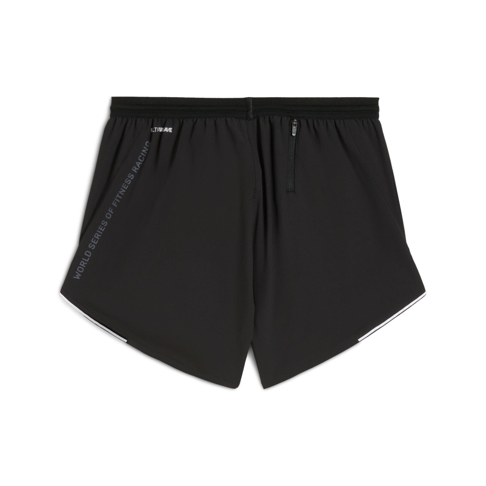 W PUMA x HYROX Ultraweave Velocity 4" Short - Black