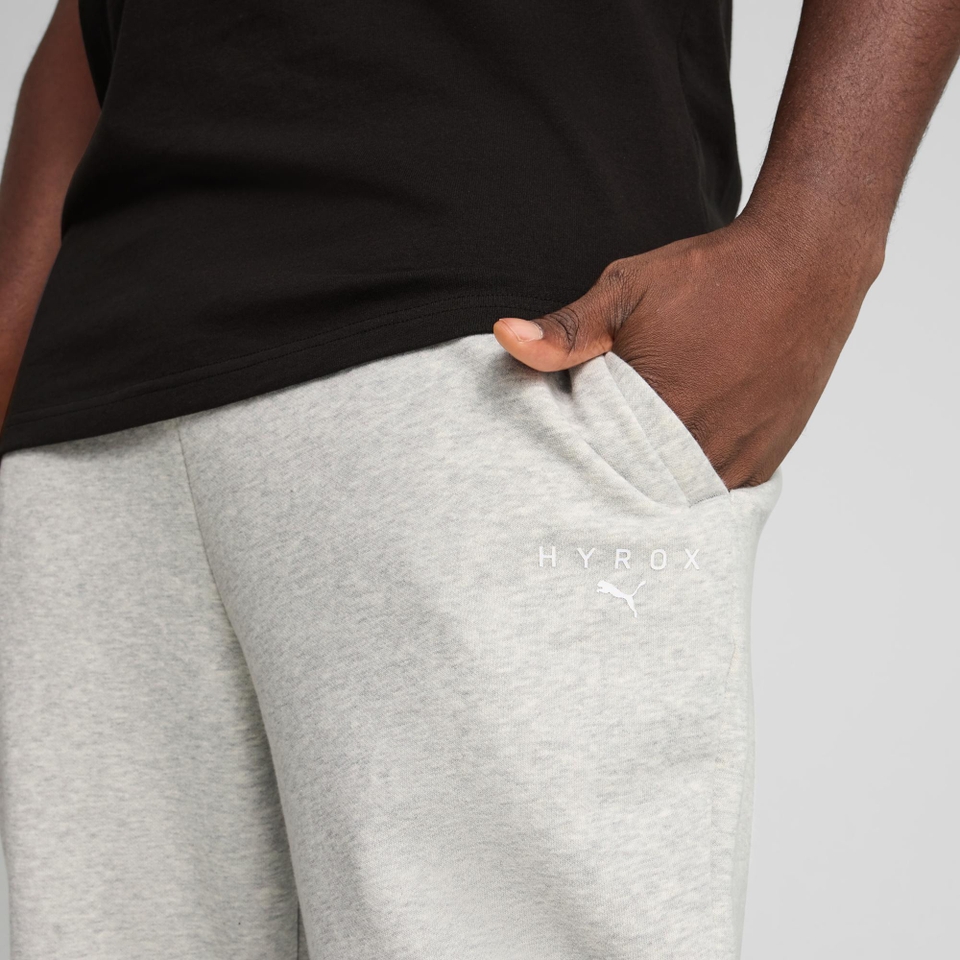 UNISEX PUMA x HYROX FLEECE SWEATPANT - Gray