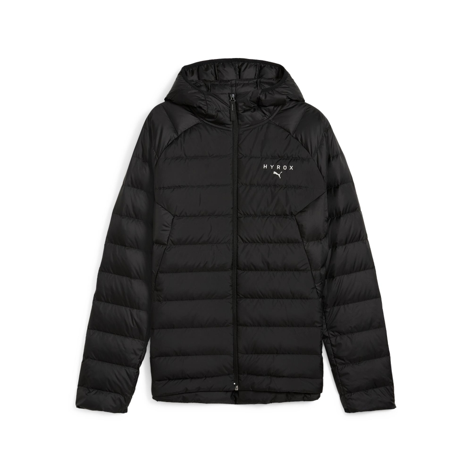 UNISEX PUMA x HYROX Hooded Down Jacket - Black