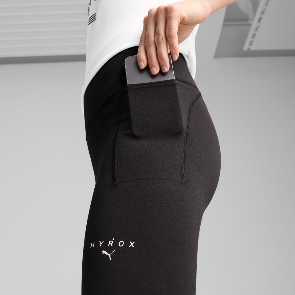 W PUMA x HYROX Cloudspun Full Tight - Black