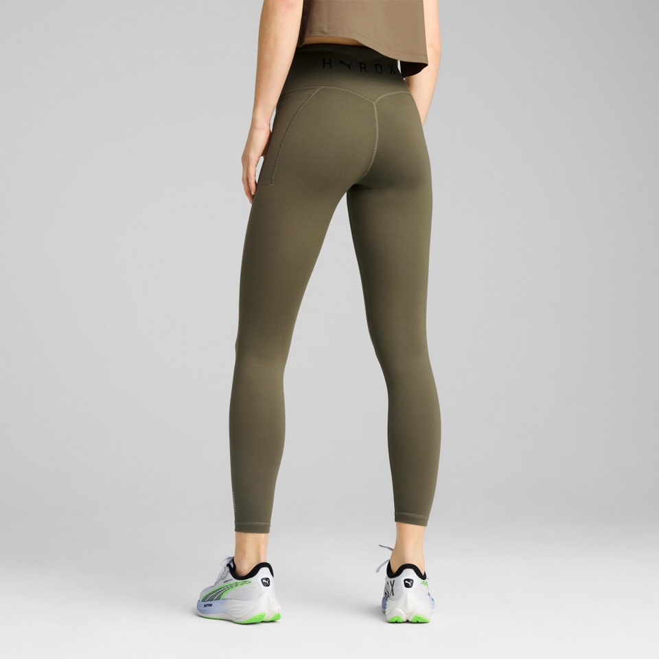 W PUMA x HYROX Cloudspun Full Tight - Green