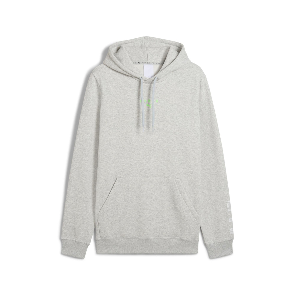 M PUMA x HYROX Heavyweight Hoodie - Grey
