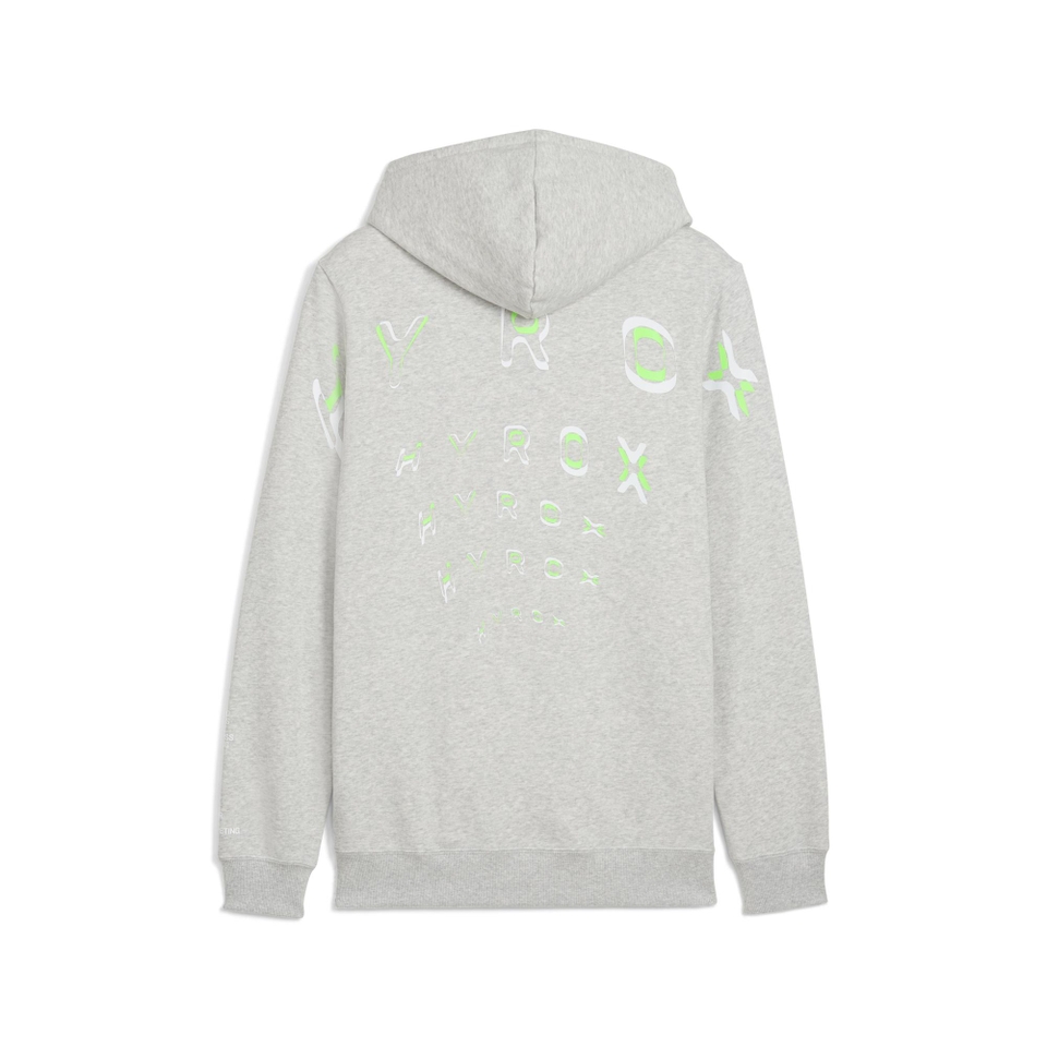 M PUMA x HYROX Heavyweight Hoodie - Grey