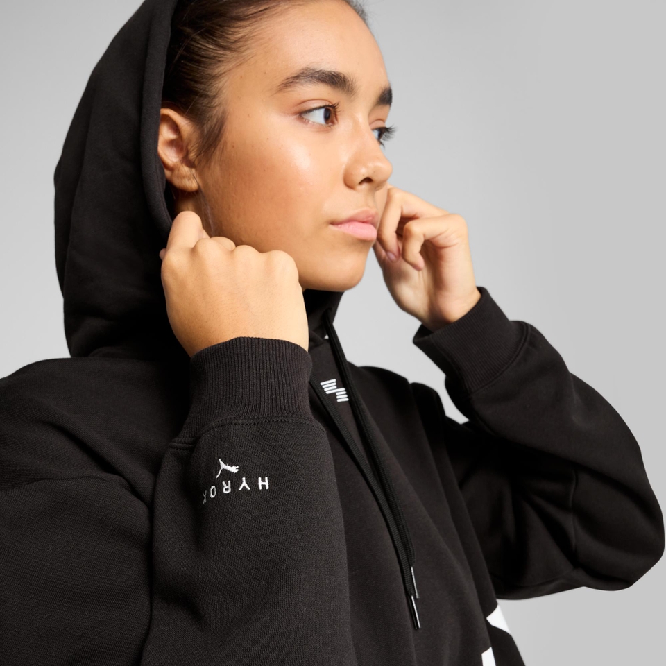 W PUMA x HYROX Heavyweight Hoodie - Black