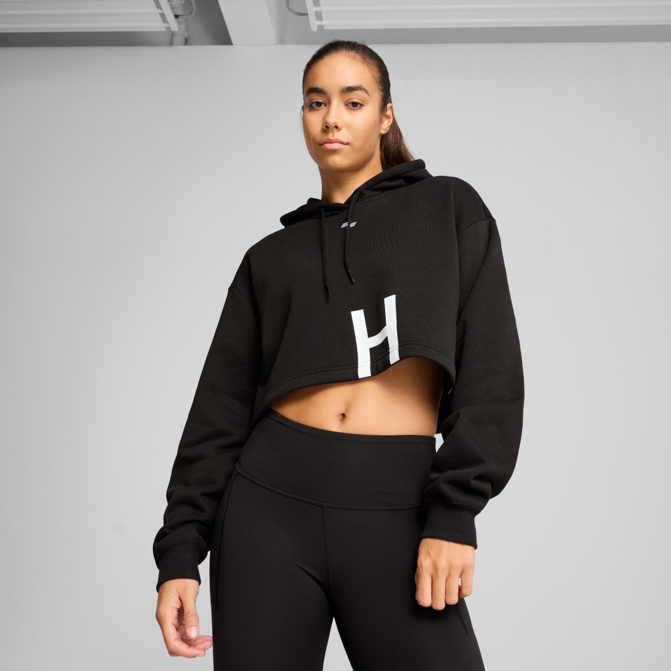 W PUMA x HYROX Heavyweight Hoodie - Black
