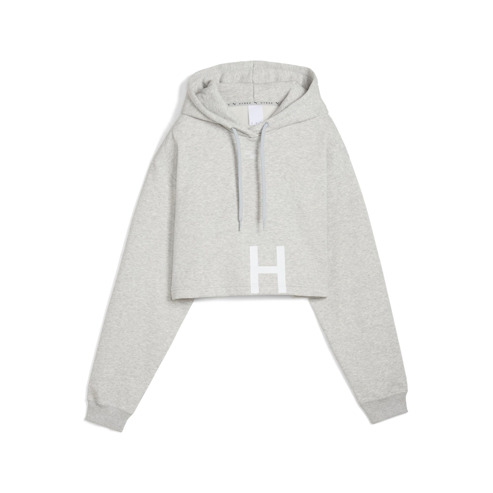 W PUMA x HYROX Heavyweight Hoodie - Grey