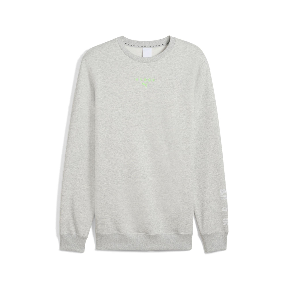 M PUMA x HYROX Heavyweight Crew - Grey