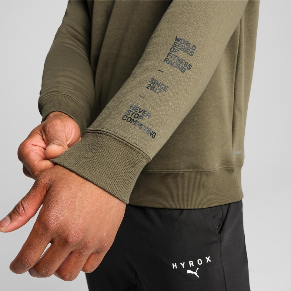 M PUMA x HYROX Heavyweight Crew - Green