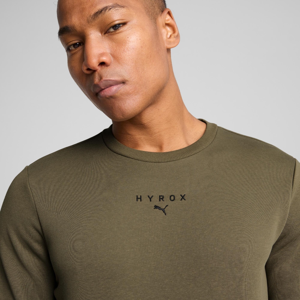 M PUMA x HYROX Heavyweight Crew - Green