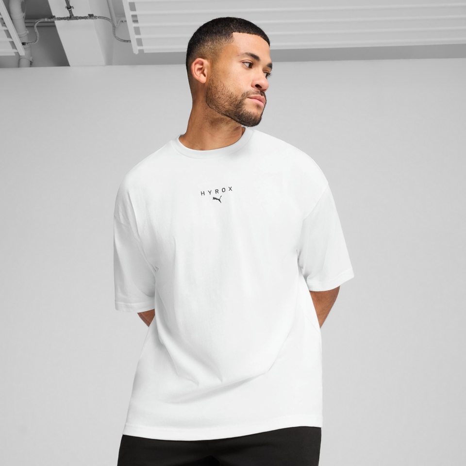 M PUMA x HYROX M Oversize Tee - White