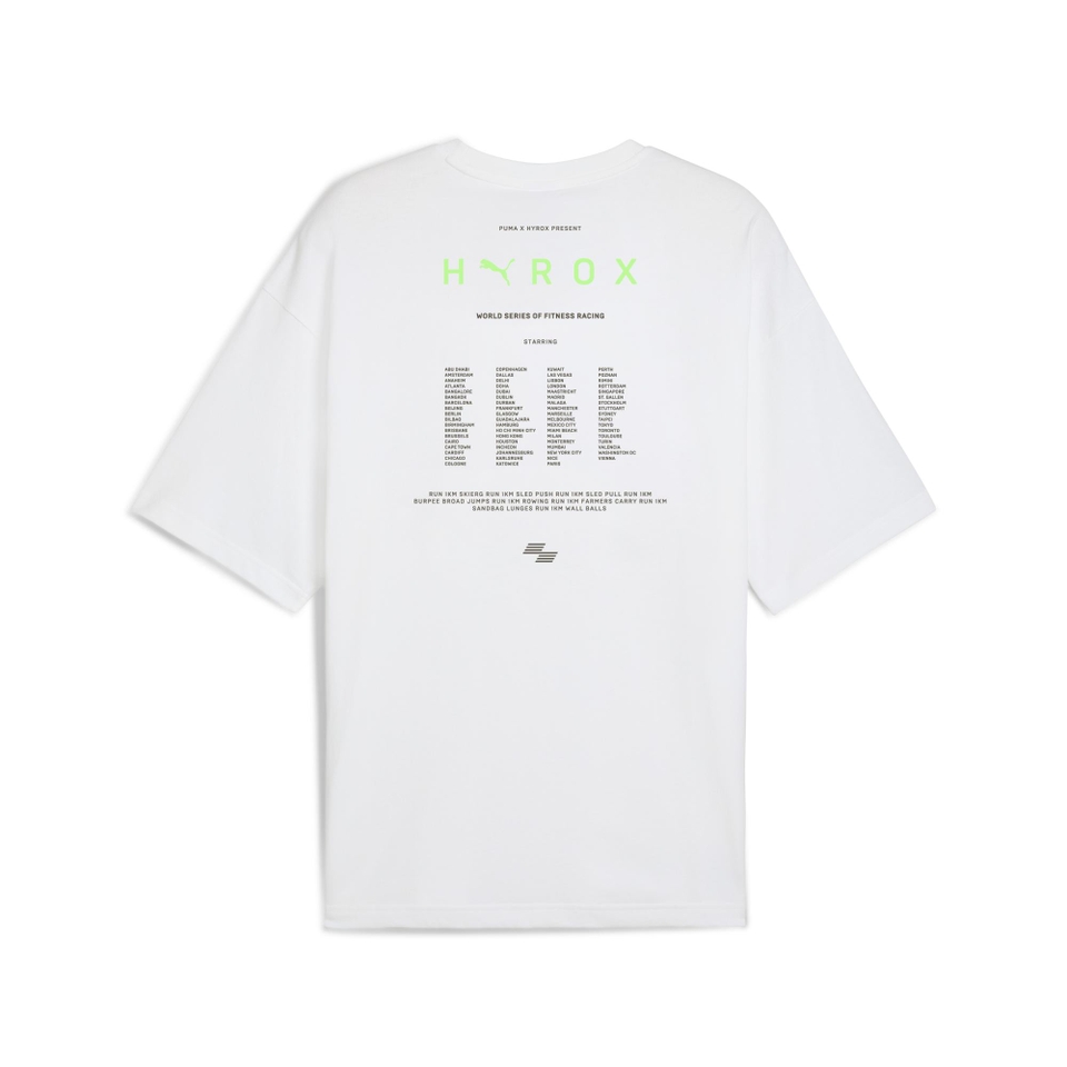 M PUMA x HYROX M Oversize Tee - White