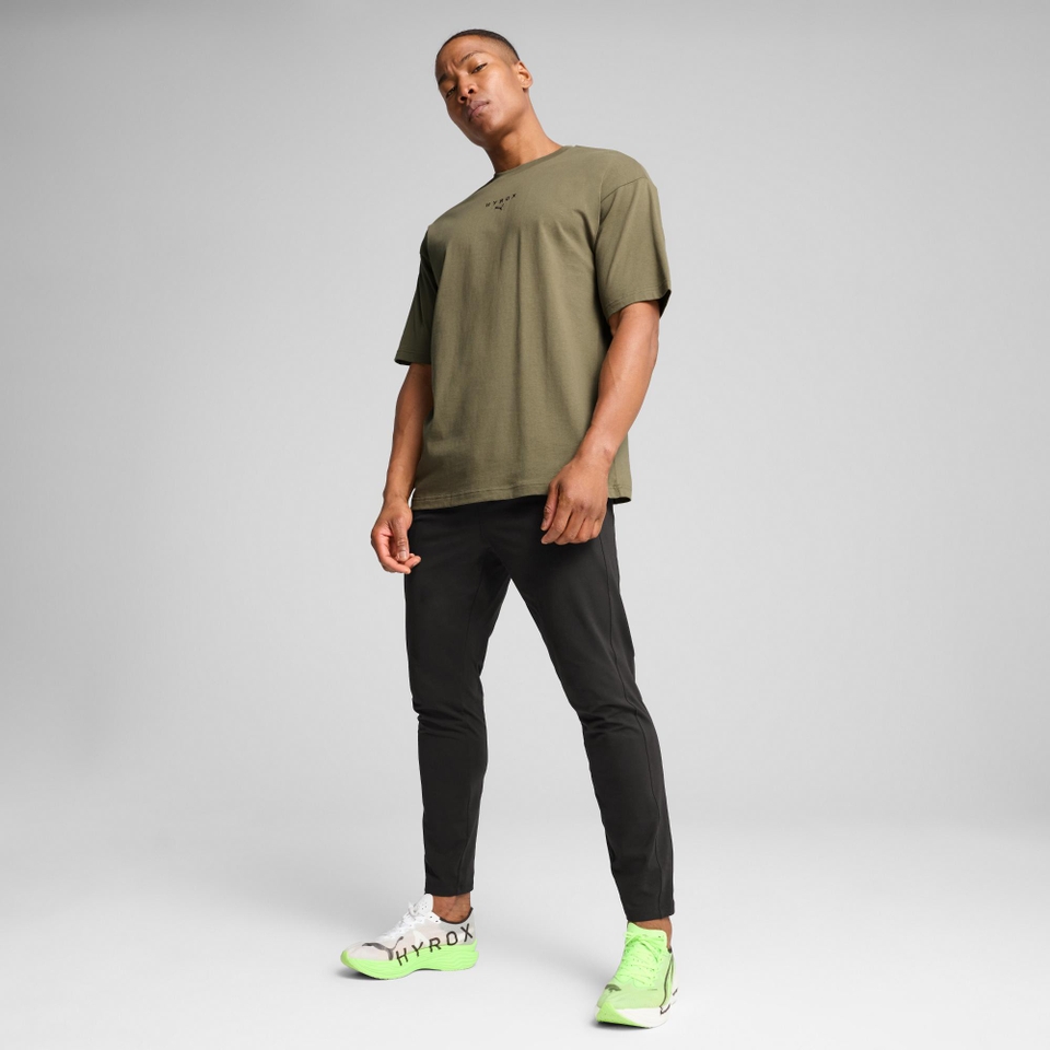 M PUMA x HYROX M Oversize Tee - Green