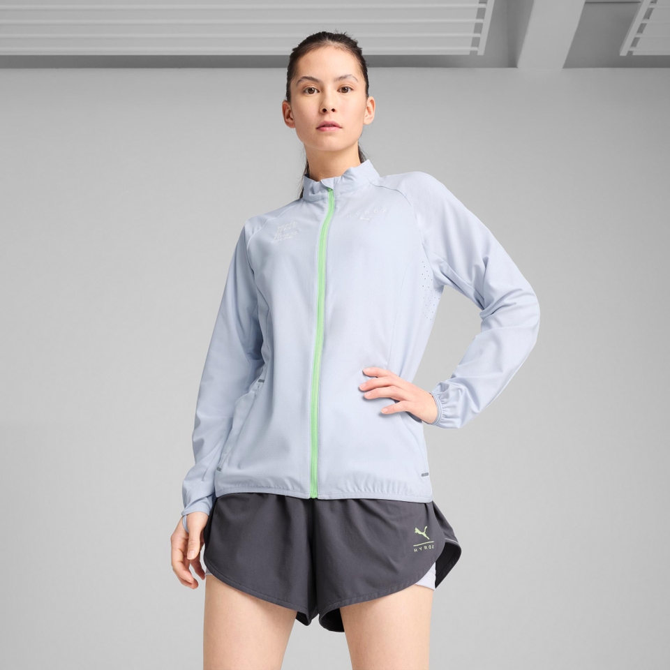 W PUMA x HYROX Ultraweave Jacket - Blue