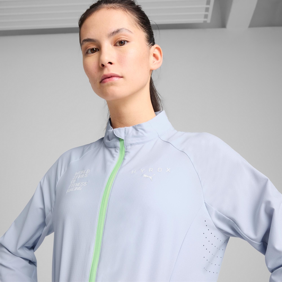 W PUMA x HYROX Ultraweave Jacket - Blue