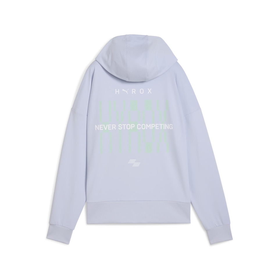 W PUMA x HYROX Cloudspun Hoodie - Blue