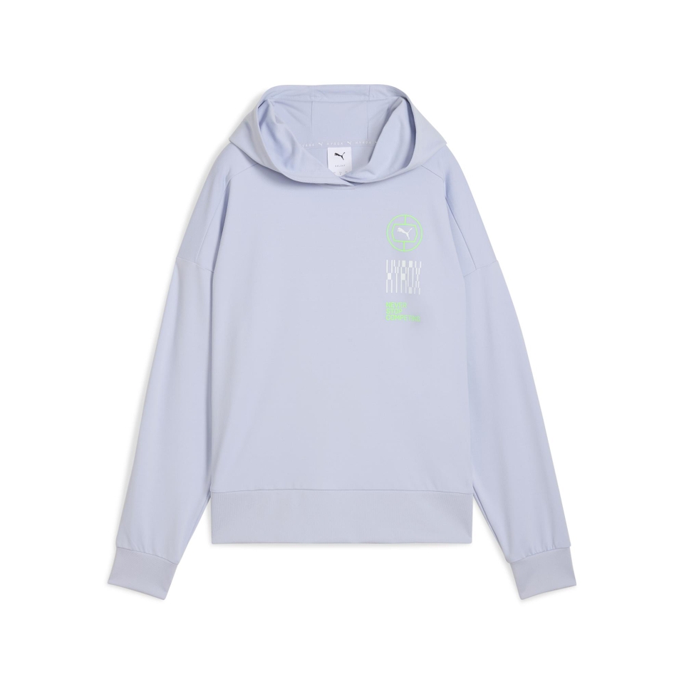 W PUMA x HYROX Cloudspun Hoodie - Blue