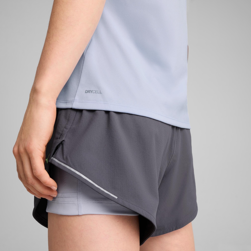 W PUMA x HYROX TAD TEE - Blue