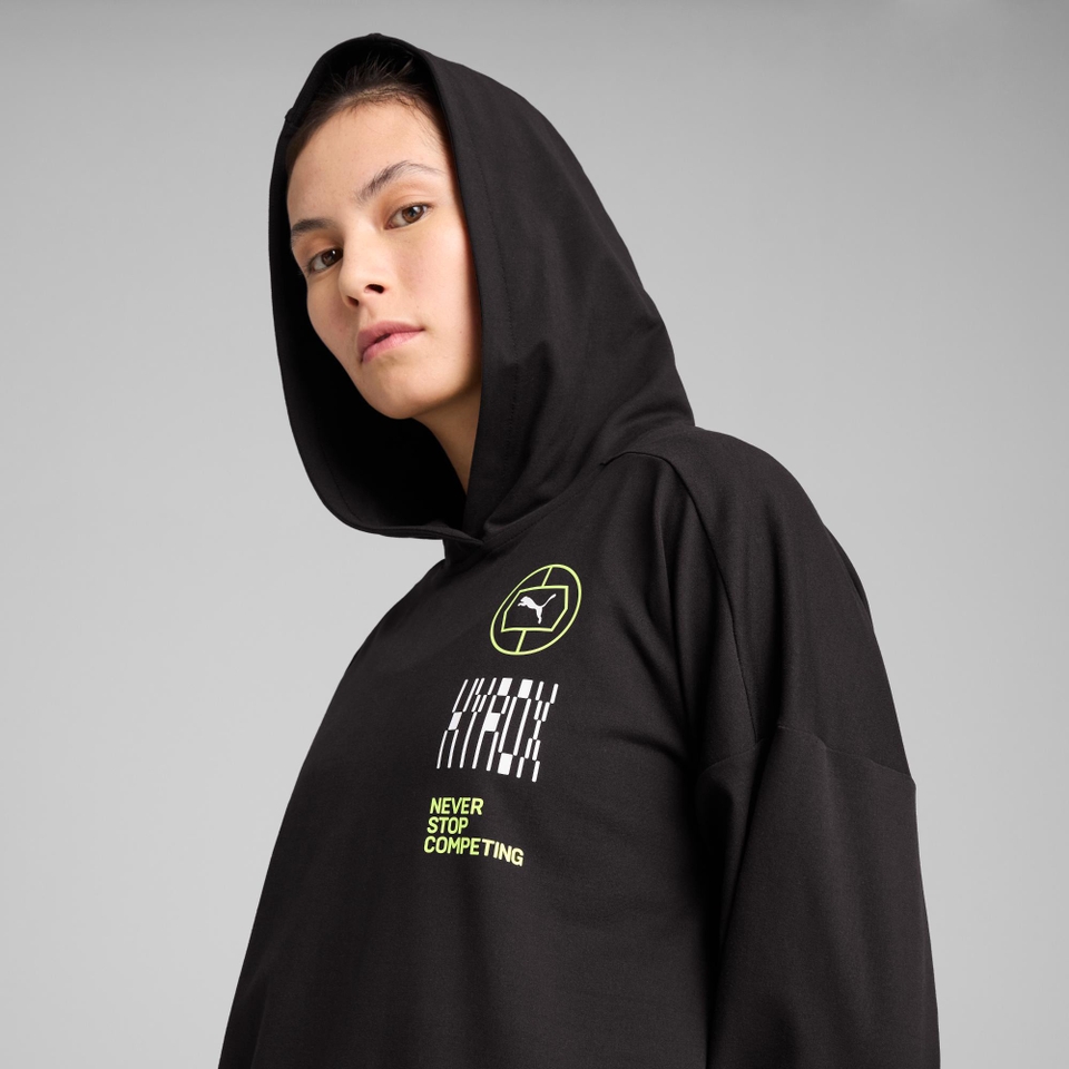 W PUMA x HYROX Cloudspun Hoodie - Black