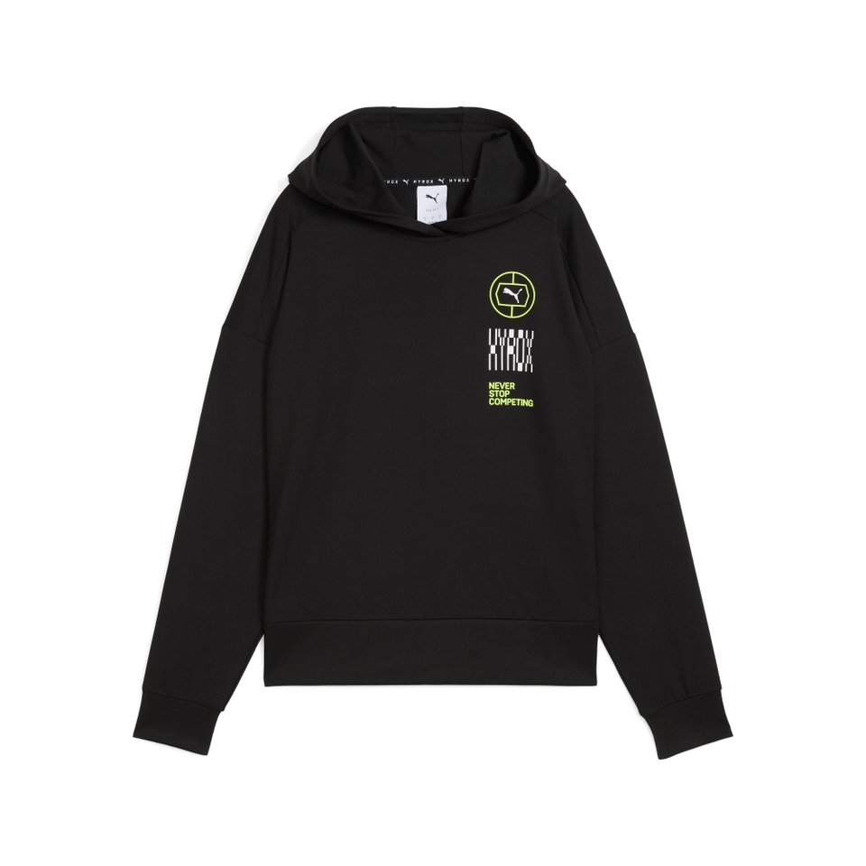 W PUMA x HYROX Cloudspun Hoodie - Black
