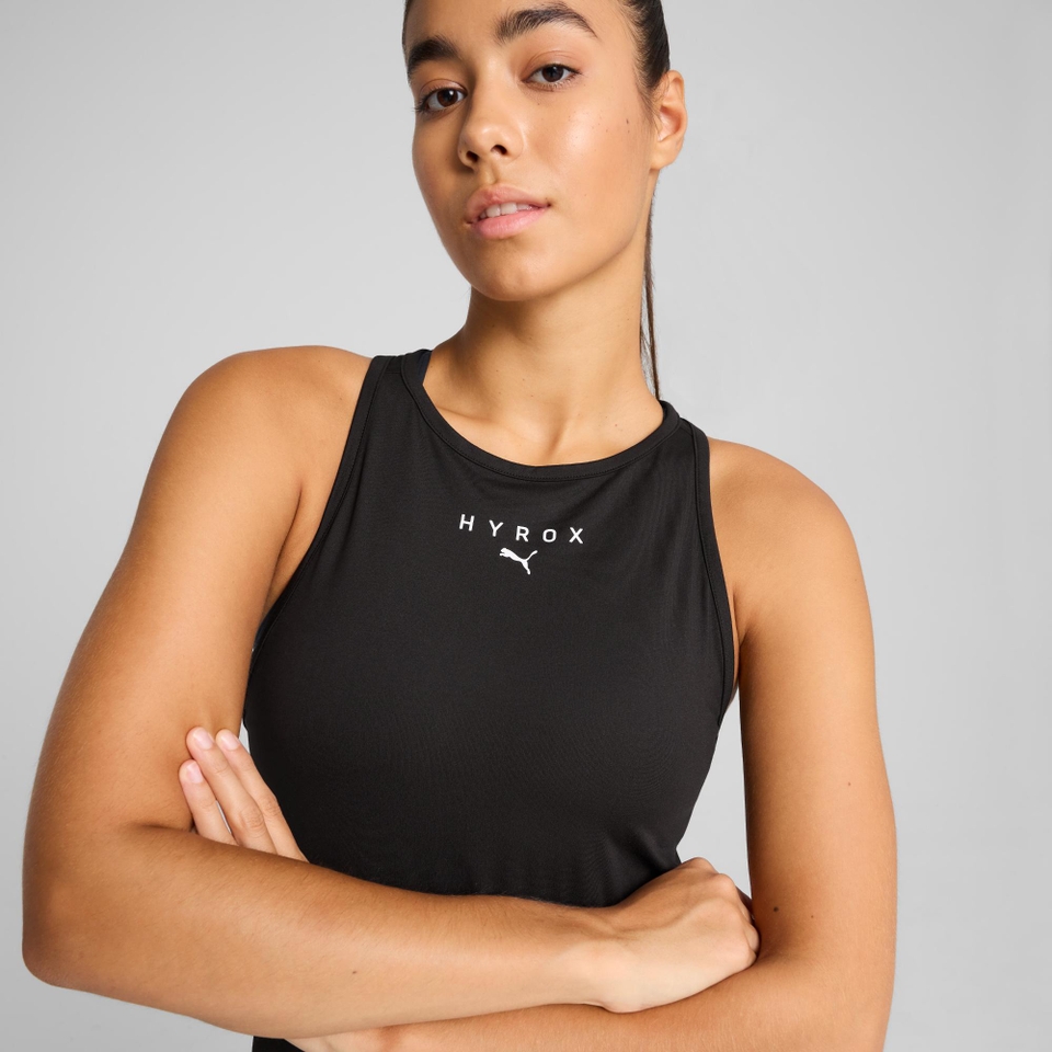 W PUMA x HYROX Cloudspun Racerback - Black