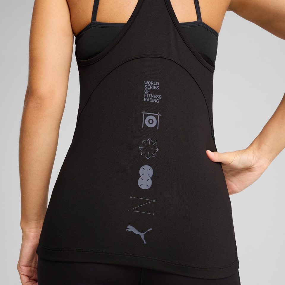 W PUMA x HYROX Cloudspun Racerback - Black