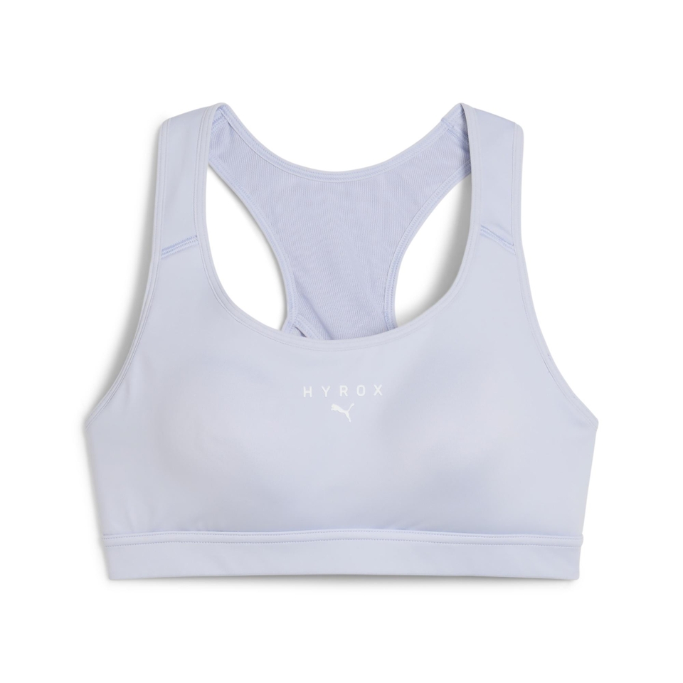 W PUMA x HYROX Mid Impact Bra - Blue