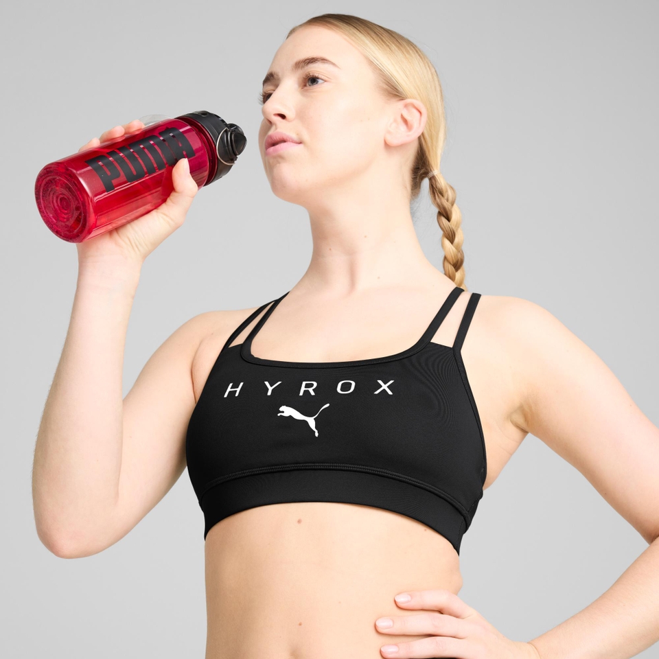 W PUMA x HYROX MOVE STRAPPY BRA - Black