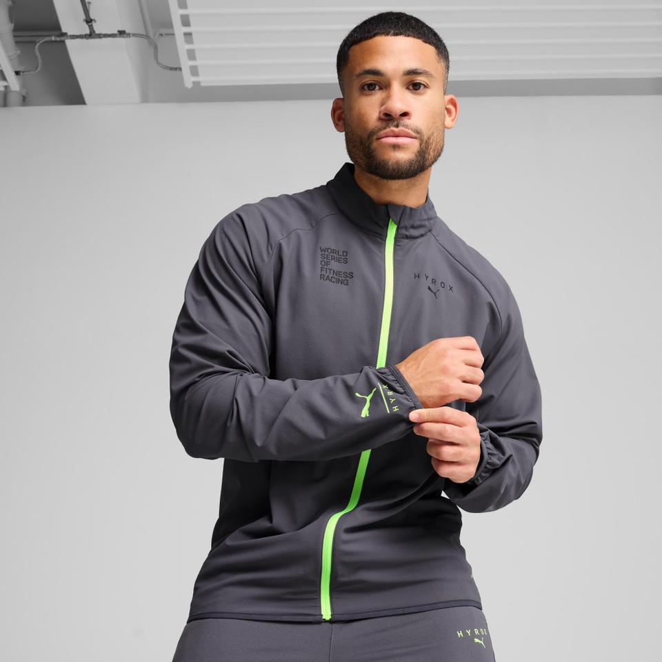 M PUMA x HYROX Ultraweave Jacket - Grey