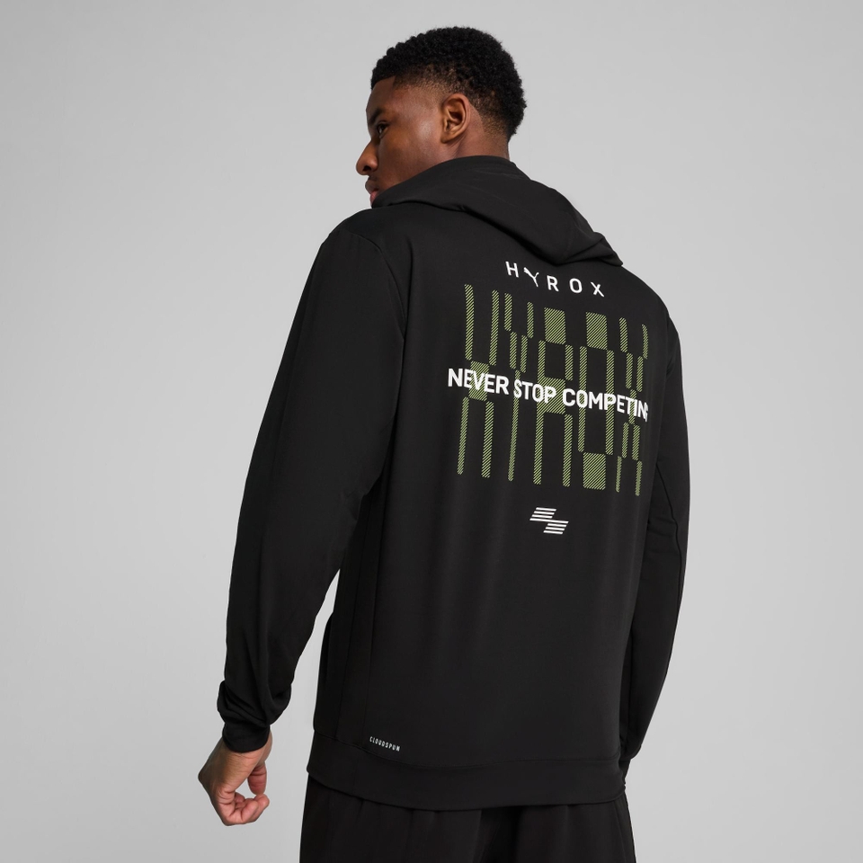 M PUMA x HYROX Cloudspun Hoodie - Black