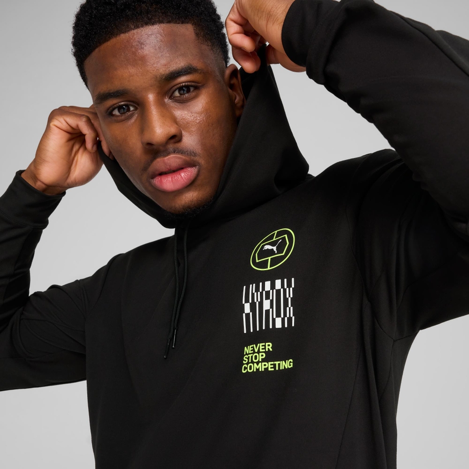 M PUMA x HYROX Cloudspun Hoodie - Black