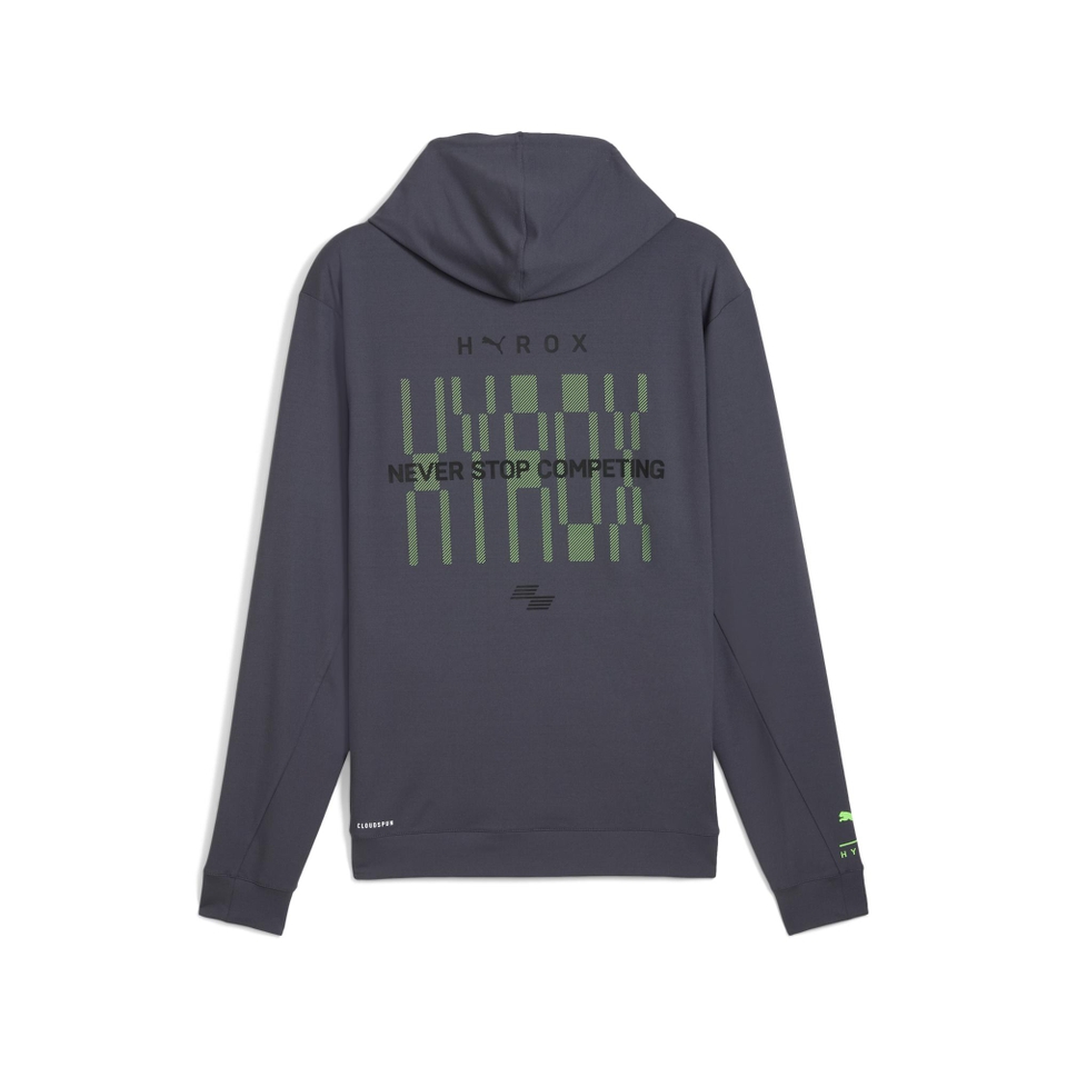 M PUMA x HYROX Cloudspun Hoodie - Grey